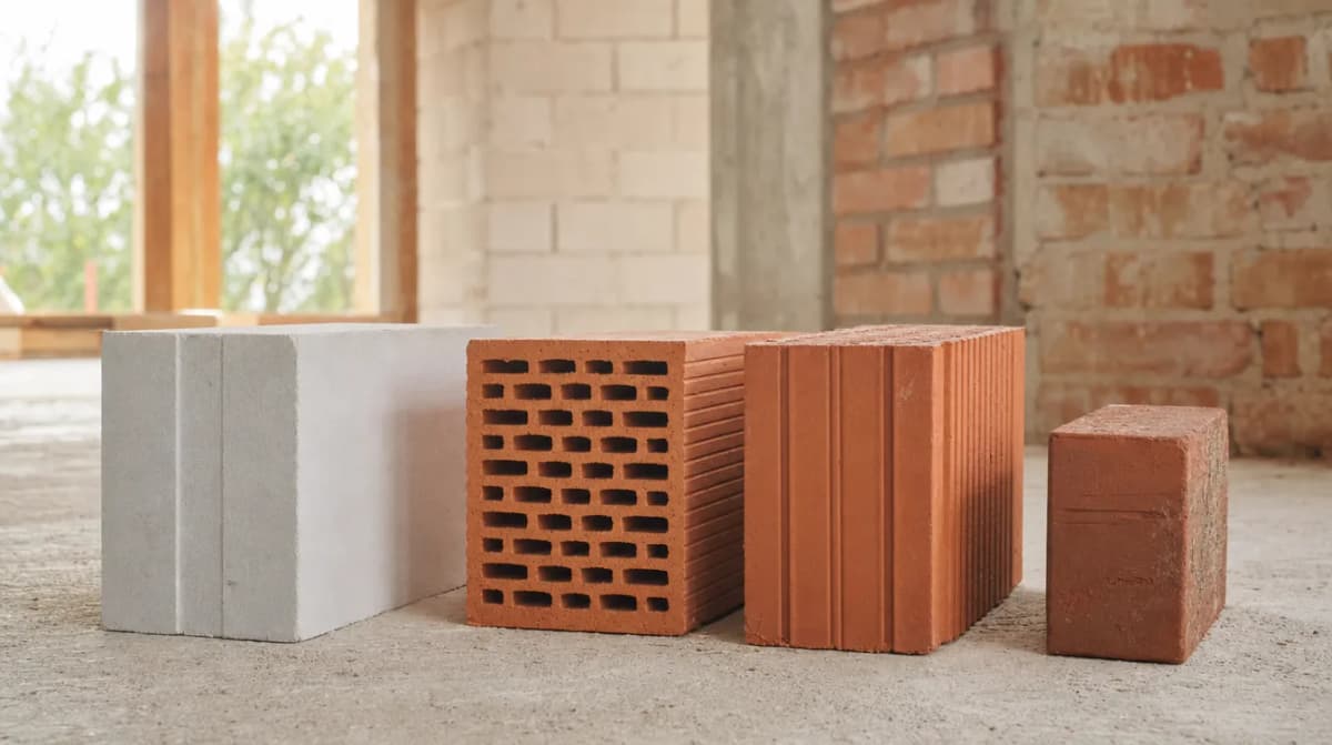 Příčkové zdivo: jaký materiál zvolit do interiéru