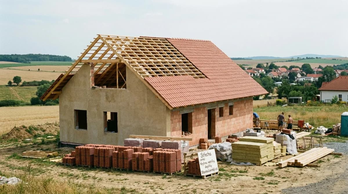 Střecha cena: kolik stojí krytina, vazníky a doplňky